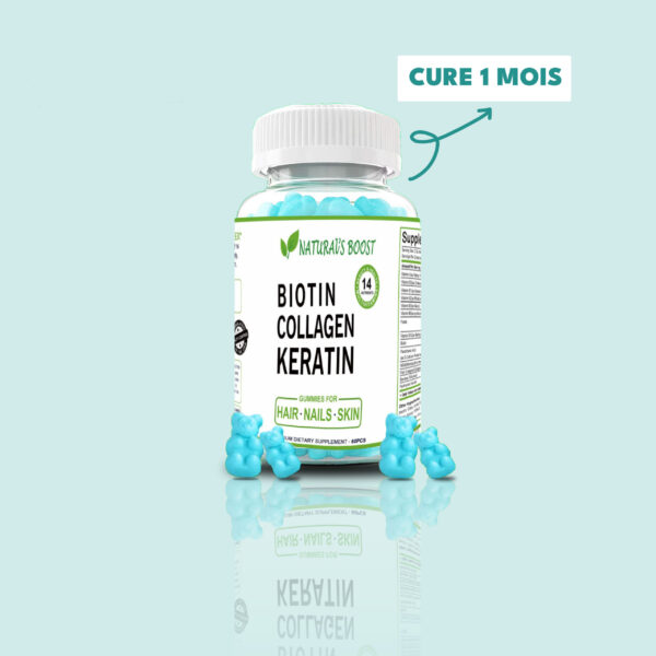 Gummies Natural’s boost cure de 1 Mois(une boite de 60 gummies)